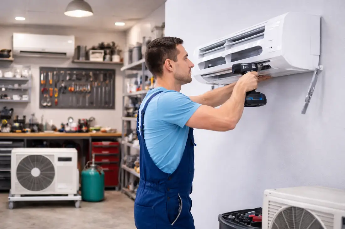 Hatay Klima Servisi Yapan Teknik Servis Ustası Split Klima Bakım Ve Onarım İşlemi